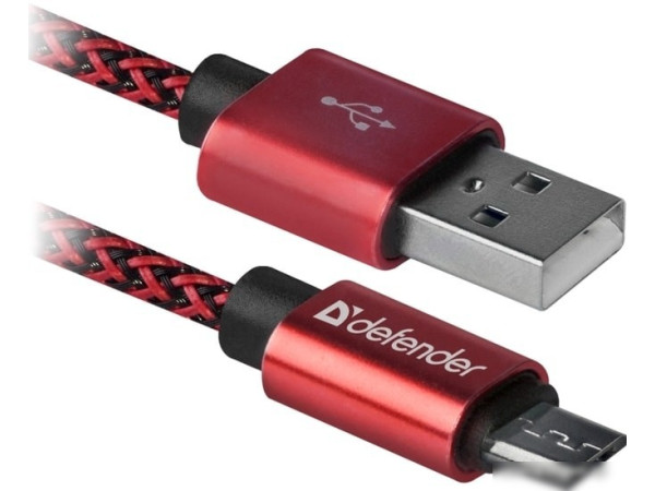 Кабель Defender USB08-03T (красный)