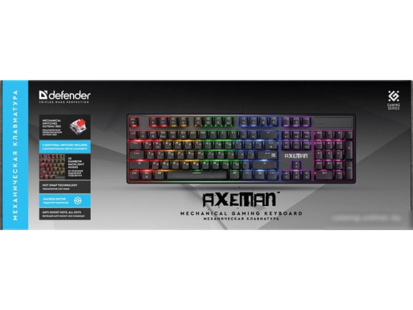 Клавиатура Defender Axeman GK-302