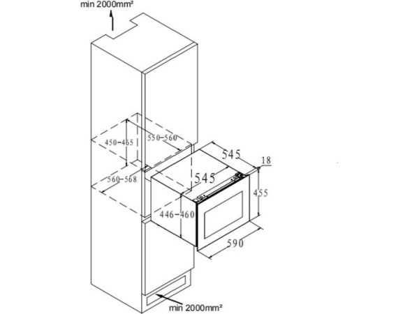 Винный шкаф Korting KFW 501 SL GN