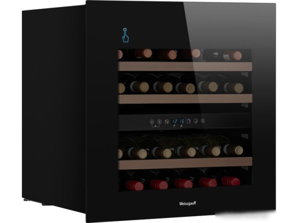 Винный шкаф Weissgauff WWCI-36 DB Dual Zone