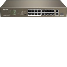 Неуправляемый коммутатор Tenda TEF1118P-16-150W
