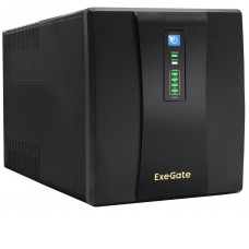 Источник бесперебойного питания ExeGate UNB-1500.LED.AVR.EURO.RJ.USB EP212521RUS