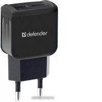Сетевое зарядное Defender EPA-13 (черный)