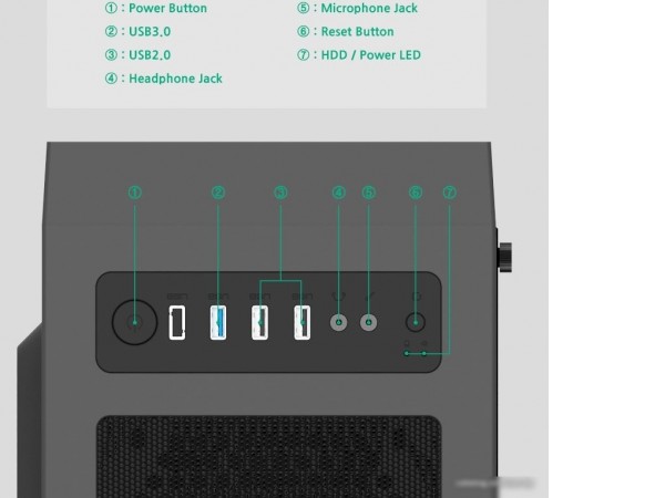 Корпус Zalman T7
