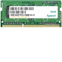 Оперативная память Apacer 4GB DDR3 SO-DIMM PC3-12800 [AS04GFA60CATBGJ]