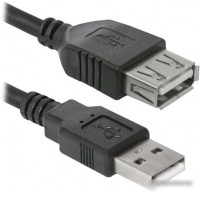 Кабель Defender USB02-10 USB2.0 AM-AF (3 м)