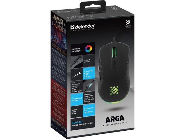 Игровая мышь Defender Arga GM-049
