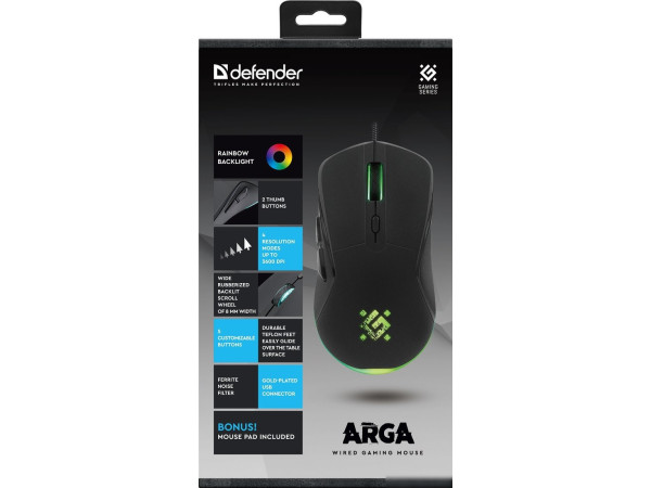Игровая мышь Defender Arga GM-049