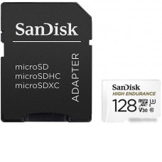 Карта памяти SanDisk High Endurance microSDXC SDSQQNR-128G-GN6IA 128GB (с адаптером)