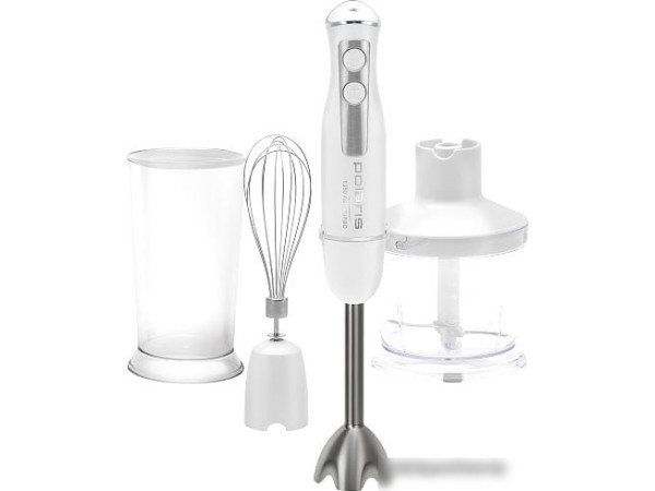 Погружной блендер Polaris PHB 1385 (белый)