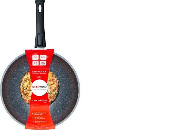 Сковорода ВОК StarWind Chef Induction SW-CHI4028WGR