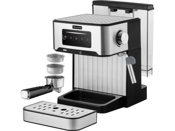 Рожковая помповая кофеварка Rondell RDE-1106