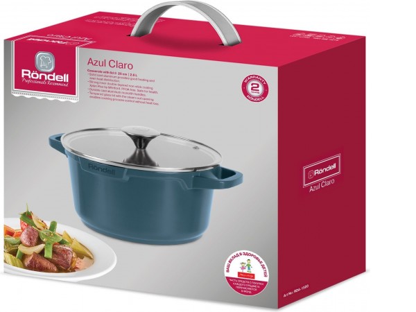 Кастрюля Rondell Azul Claro RDA-1501 (синий)