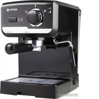Рожковая помповая кофеварка Vitek VT-1502 BK