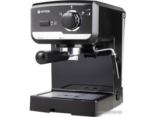 Рожковая помповая кофеварка Vitek VT-1502 BK