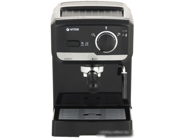 Рожковая помповая кофеварка Vitek VT-1502 BK