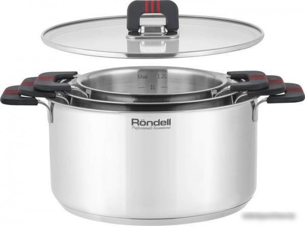 Кастрюля Rondell Stripes RDS-1636