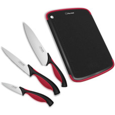 Набор ножей Rondell Arsenale RD-1892 (черный/бордовый)