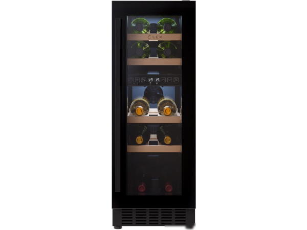 Винный шкаф LEX LWD3017BL Dual Zone
