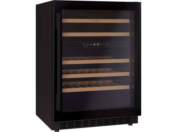 Винный шкаф LEX LWD6046BL Dual Zone