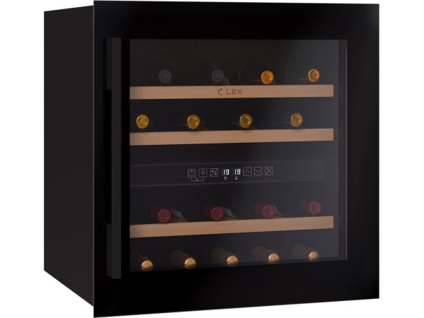 Винный шкаф LEX LWD6036BL Dual Zone