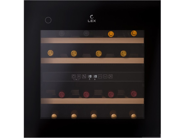 Винный шкаф LEX LWD6036BL Dual Zone PP