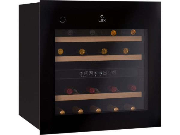 Винный шкаф LEX LWD6036BL Dual Zone PP