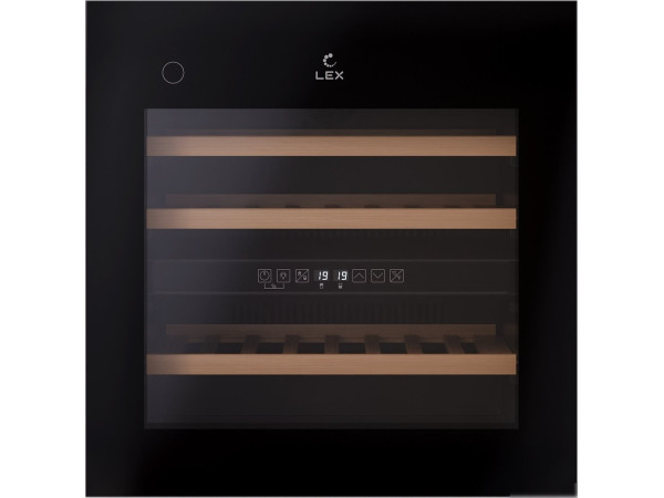 Винный шкаф LEX LWD6036BL Dual Zone PP