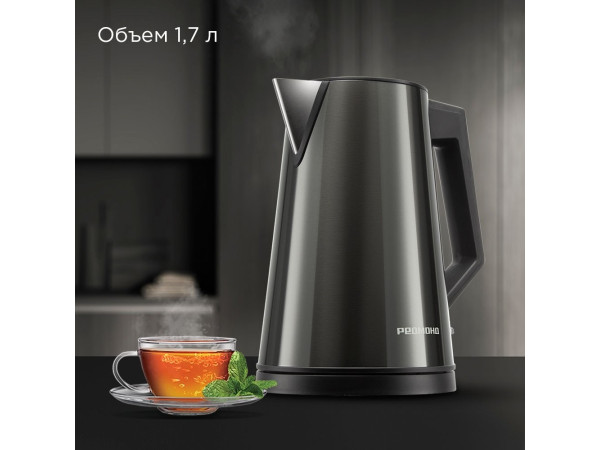 Электрический чайник Redmond (Редмонд) KM244 (серый)