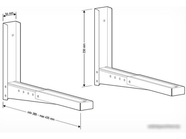 Кронштейн Holder MWS-2002 (металлик)