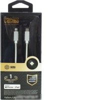 Кабель CACTUS USB Type-C - Lightning CS-LG.USB.C-1 (1 м, белый)