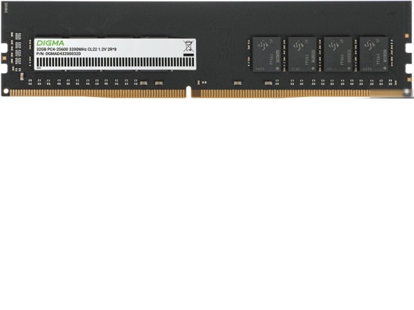 Оперативная память Digma 32ГБ DDR4 3200 МГц DGMAD43200032D