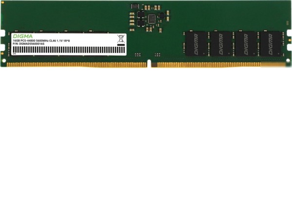 Оперативная память Digma 16ГБ DDR5 5600 МГц DGMAD55600016S