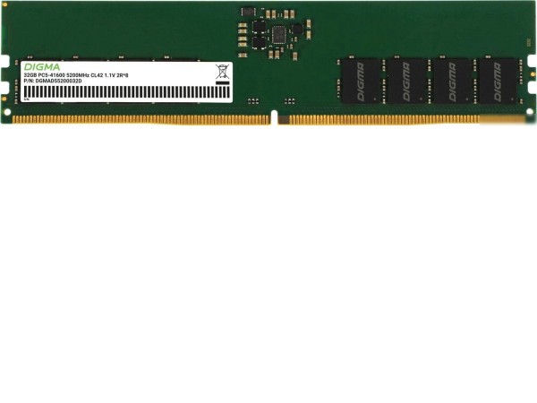Оперативная память Digma 32ГБ DDR5 5200 МГц DGMAD55200032D