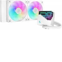 Система жидкостного охлаждения для процессора DeepCool LT240 WH ARGB R-LT240-WHAMNC-G-1