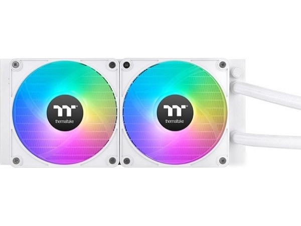 Жидкостное охлаждение для процессора Thermaltake TH240 V2 Ultra EX ARGB Snow Edition CL-W425-PL12SW-A