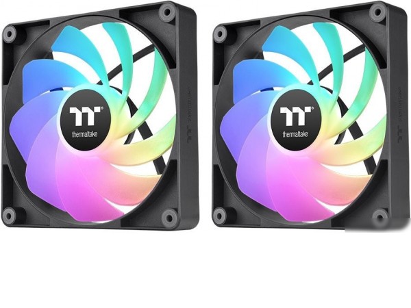 Набор вентиляторов Thermaltake CT120 Sync Reverse ARGB 2-Fan Pack CL-F173-PL12SW-A