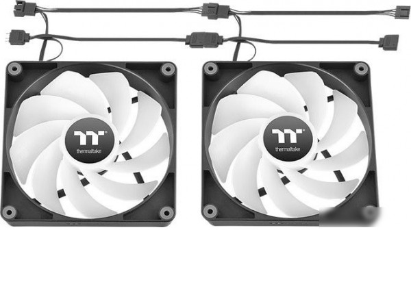 Набор вентиляторов Thermaltake CT120 Sync Reverse ARGB 2-Fan Pack CL-F173-PL12SW-A