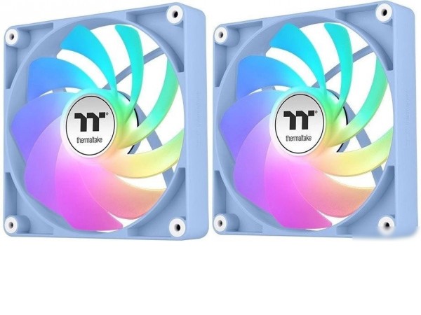 Набор вентиляторов Thermaltake CT120 Sync Reverse ARGB 2-Fan Pack CL-F200-PL12BU-A