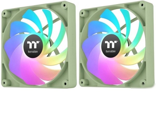 Набор вентиляторов Thermaltake CT120 Sync Reverse ARGB 2-Fan Pack CL-F200-PL12MG-A