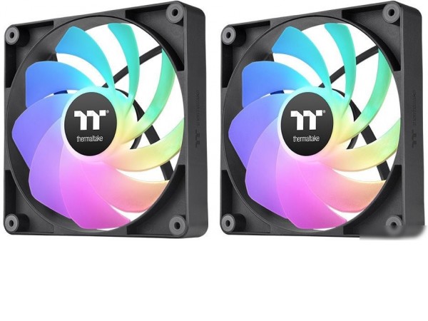Набор вентиляторов Thermaltake CT140 Sync Reverse ARGB 2-Fan Pack CL-F174-PL14SW-A