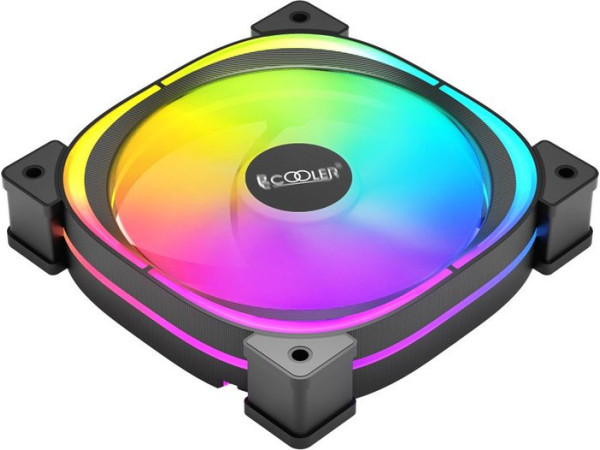 Вентилятор для корпуса PCCooler EF120 ARGB (черный)