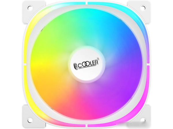 Вентилятор для корпуса PCCooler EF120 ARGB (белый)