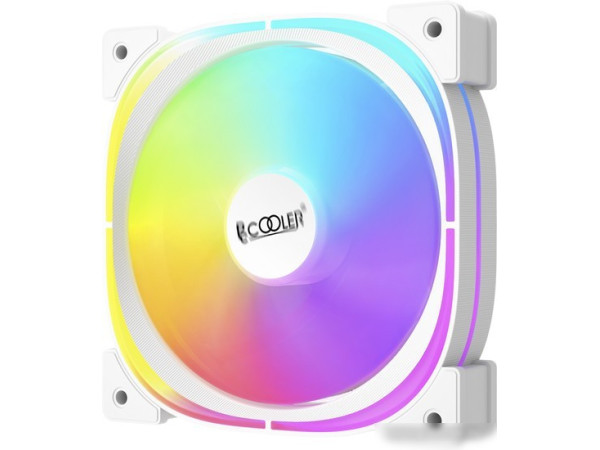 Вентилятор для корпуса PCCooler EF120 ARGB (белый)