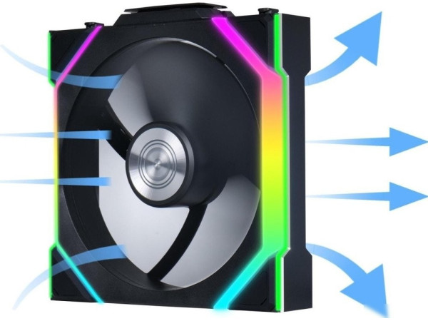 Вентилятор для корпуса Lian Li Uni Fan SL 120 Wireless G99.12SL1W1B.R0