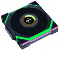 Вентилятор для корпуса Lian Li Uni Fan SL 120 Wireless LCD G99.12RSLLCD1W1B.R0