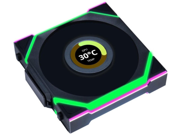 Вентилятор для корпуса Lian Li Uni Fan SL 120 Wireless LCD G99.12RSLLCD1W1B.R0