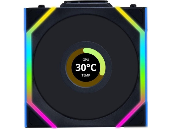 Вентилятор для корпуса Lian Li Uni Fan SL 120 Wireless LCD G99.12RSLLCD1W1B.R0