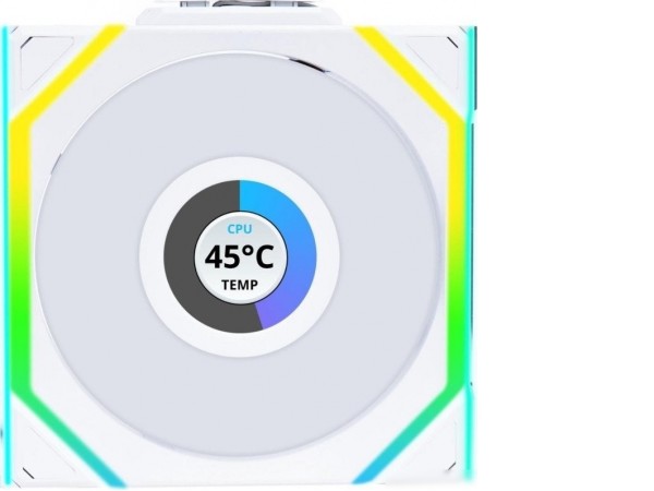 Вентилятор для корпуса Lian Li Uni Fan SL 120 Wireless LCD Reverse G99.12RSLLCD1W1W.R0