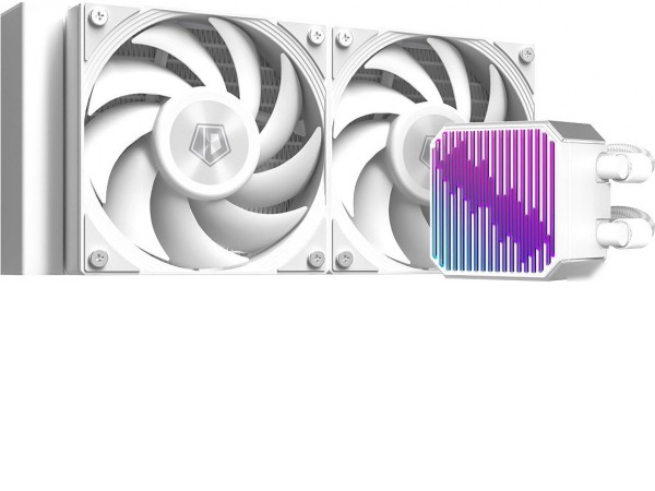 Жидкостное охлаждение для процессора ID-Cooling DX240 Max White
